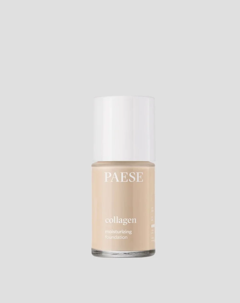 Fond de teint hydratant au collagène couleur Nude 301C Paese