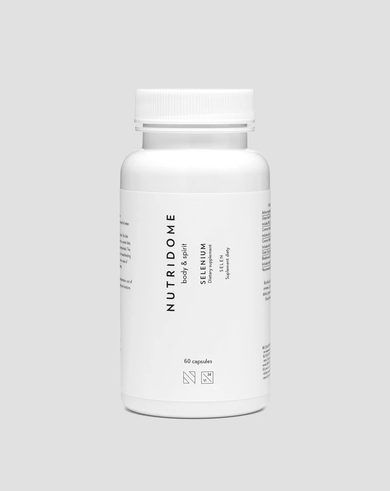 Sélénium Nutridome pour l’immunité, les cheveux, la peau et les ongles - 60 pcs.