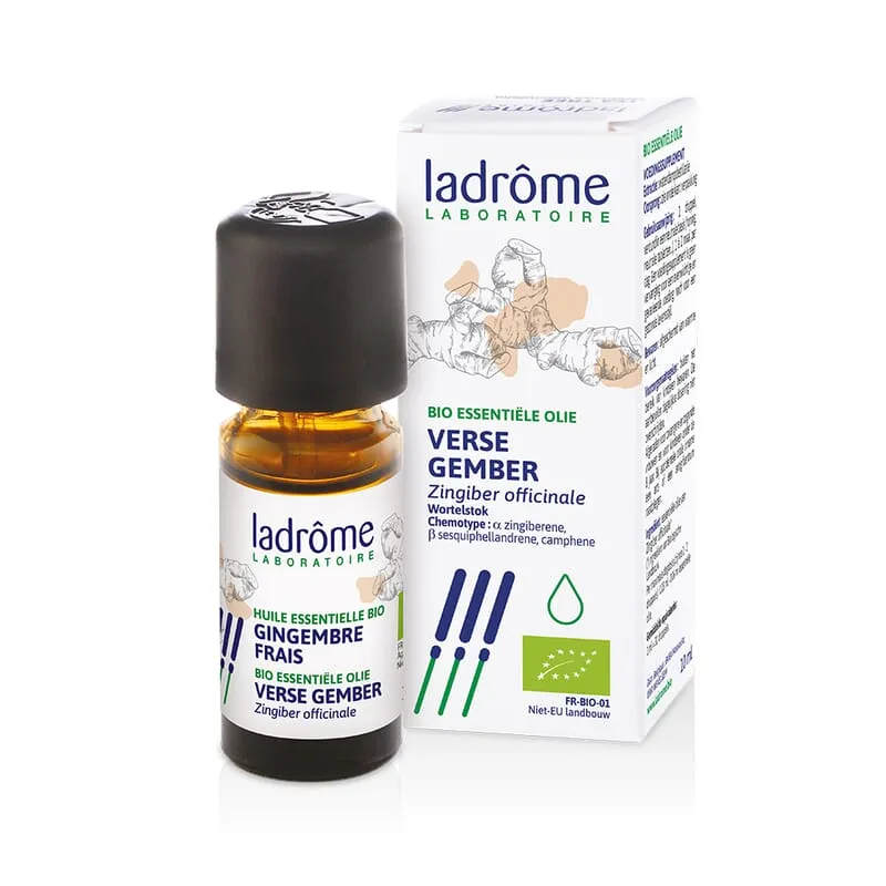 Huile essentielle de gingembre Ladrome bio