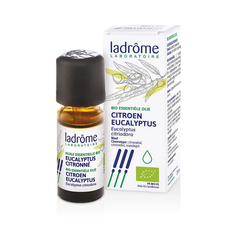 Huile essentielle d'eucalyptus citronné Ladrome biologique