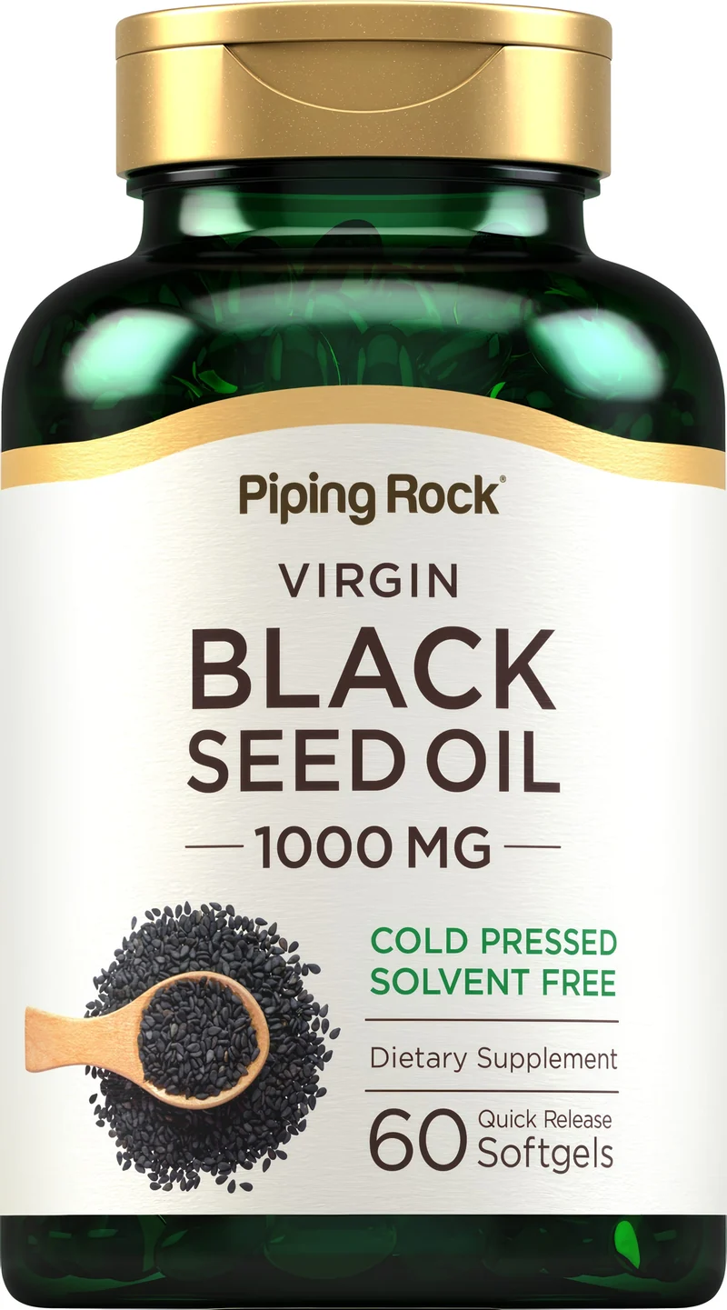 Black Seed Oil, 1000 mg, 60 Quick Release Softgels