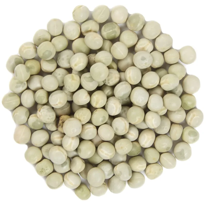 Pois verts biologiques