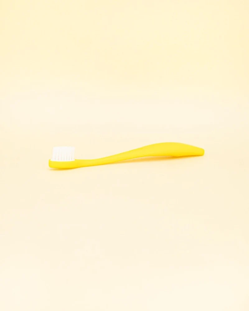 Brosse à dents écologique - Enfant - Jaune