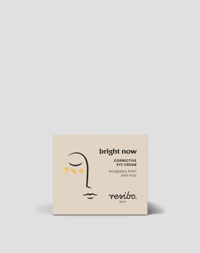 Crème corrective et illuminatrice pour les yeux Bright Now 15 ml Resibo