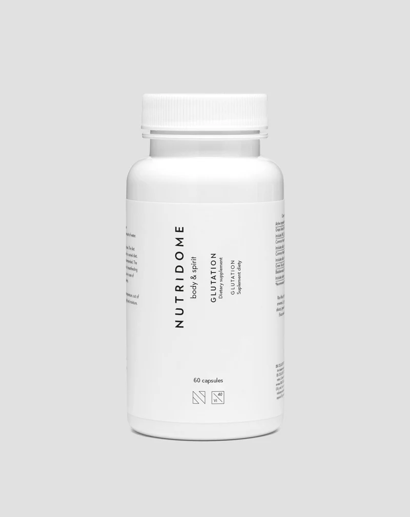 Complément alimentaire Glutathione Nutridome pour le soutien du système immunitaire - 60 pcs.