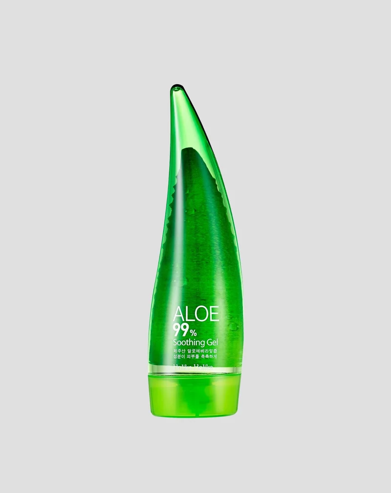 Gel d’aloe vera pour le visage, le corps et les cheveux contenant 99 % de jus de feuilles d’aloe vera Holika Holika