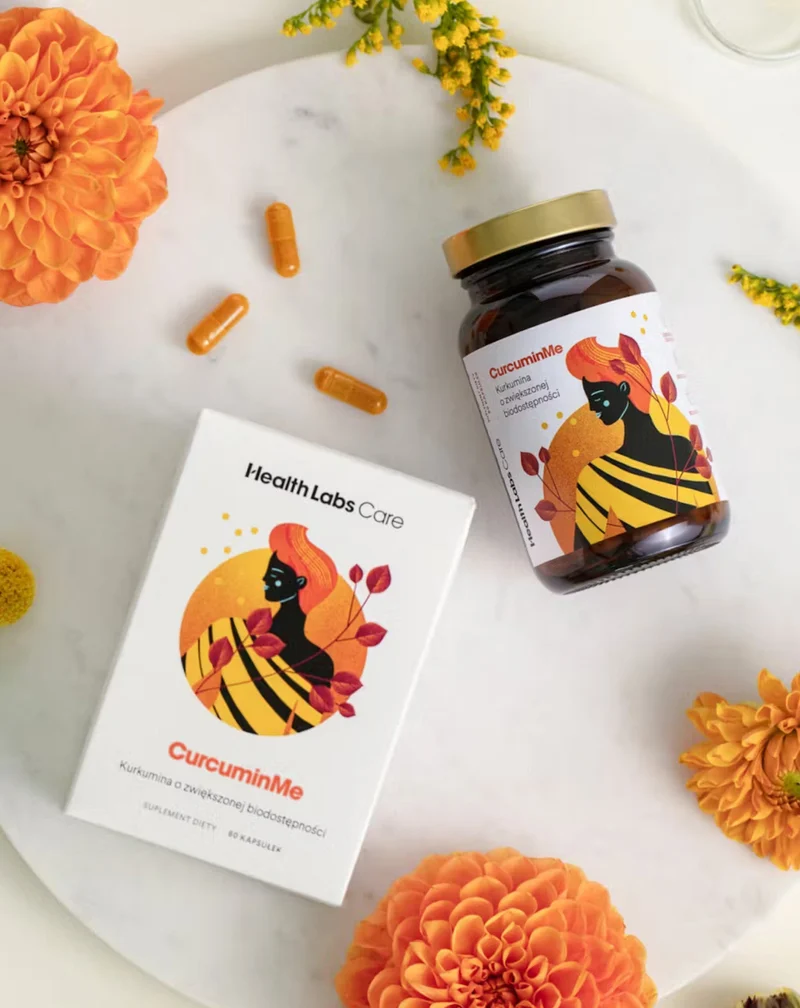 Supplément alimentaire à base de curcumine CurcuminMe Health Labs Care 60 gélules