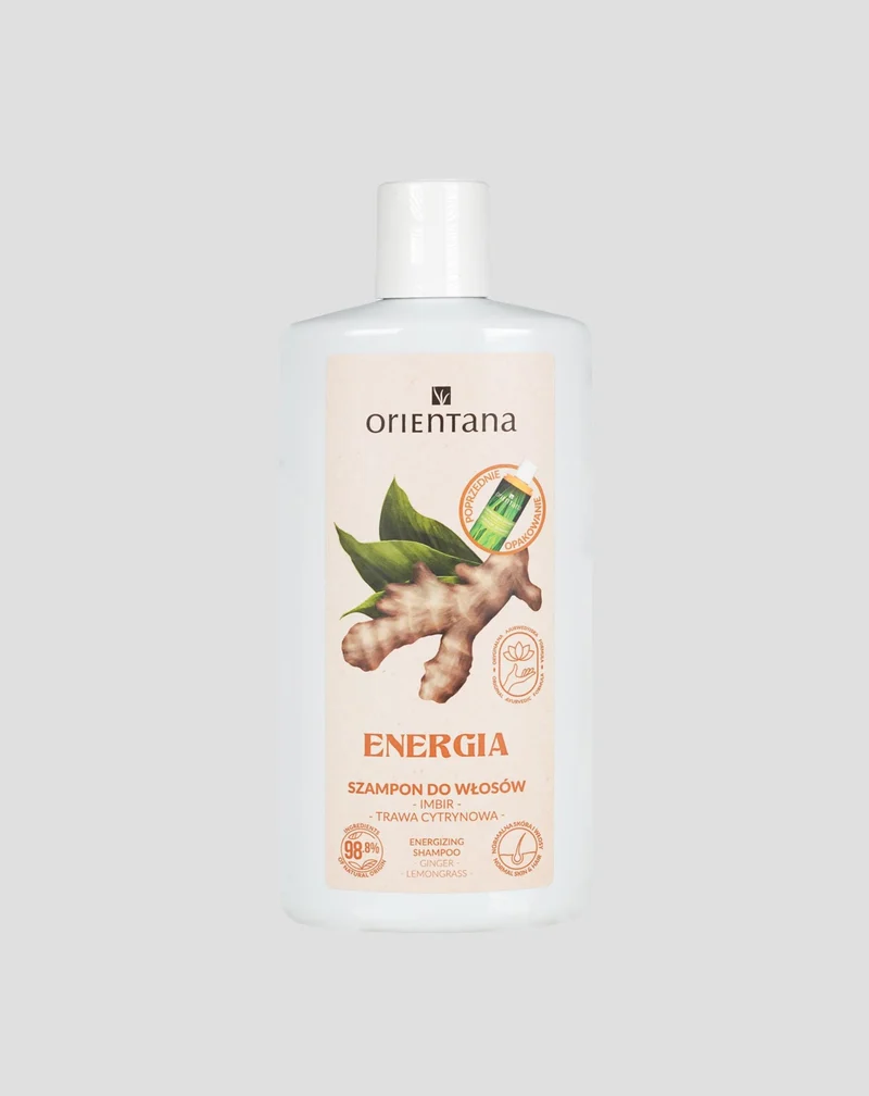 Shampooing ayurvédique au gingembre et à la citronnelle Orientana