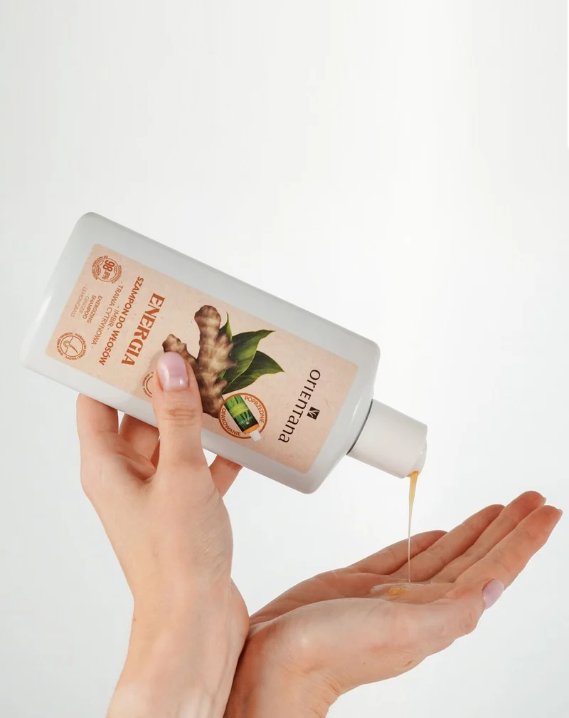 Shampooing ayurvédique au gingembre et à la citronnelle Orientana