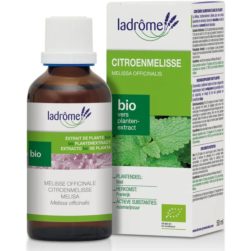 Teinture mère de citronnelle biologique
