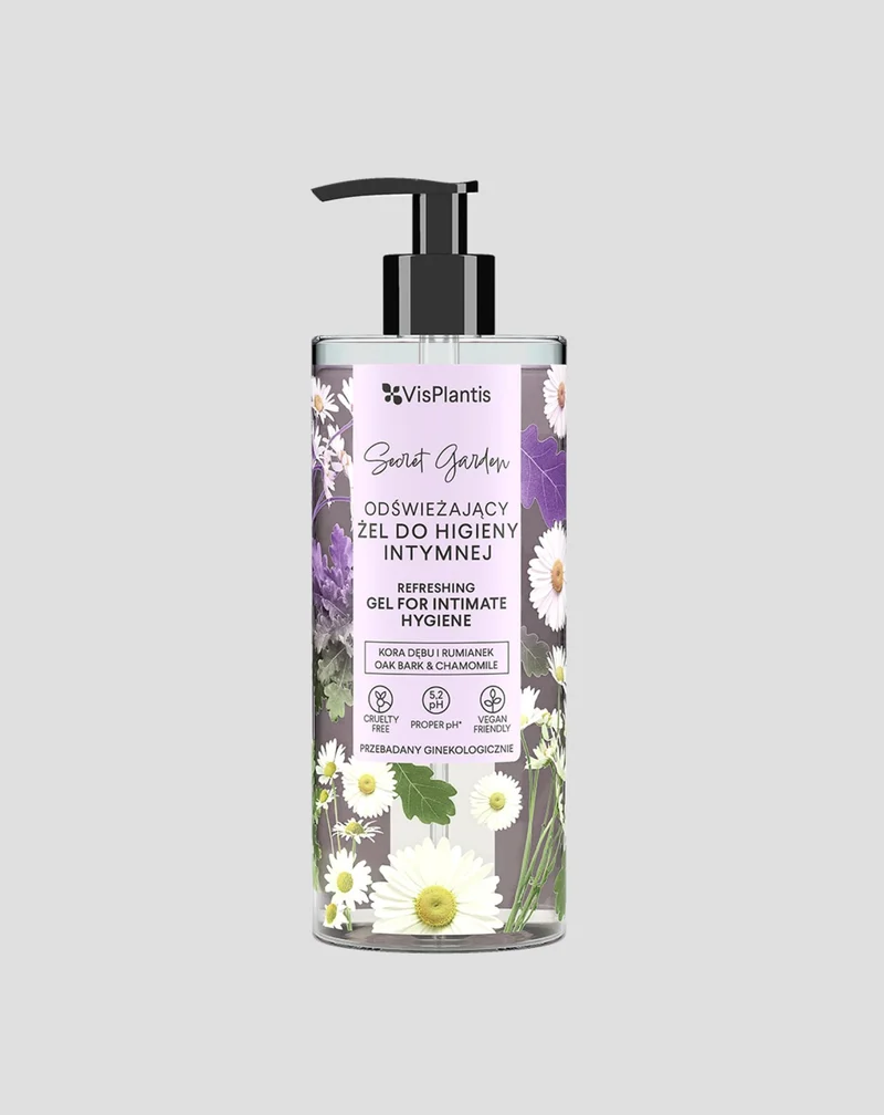Gel d’hygiène intime à l’extrait d’écorce de chêne et à la camomille Vis Plantis