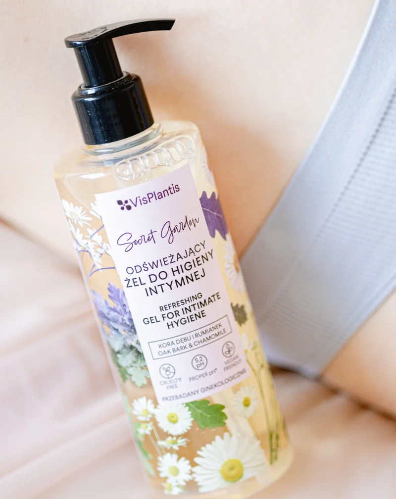 Gel d’hygiène intime à l’extrait d’écorce de chêne et à la camomille Vis Plantis
