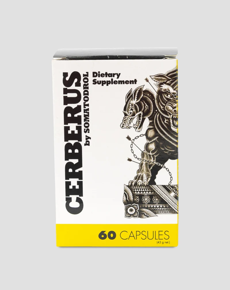 Booster de testostérone pour accélérer la régénération musculaire Cerberus Iridium Labs 60 gélules