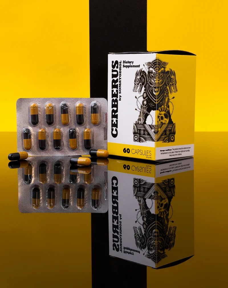Booster de testostérone pour accélérer la régénération musculaire Cerberus Iridium Labs 60 gélules