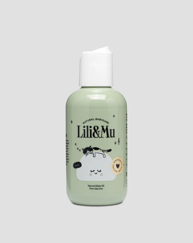 Huile naturelle pour bébé et enfant avec le complexe d'huiles naturelles Lili&Mu