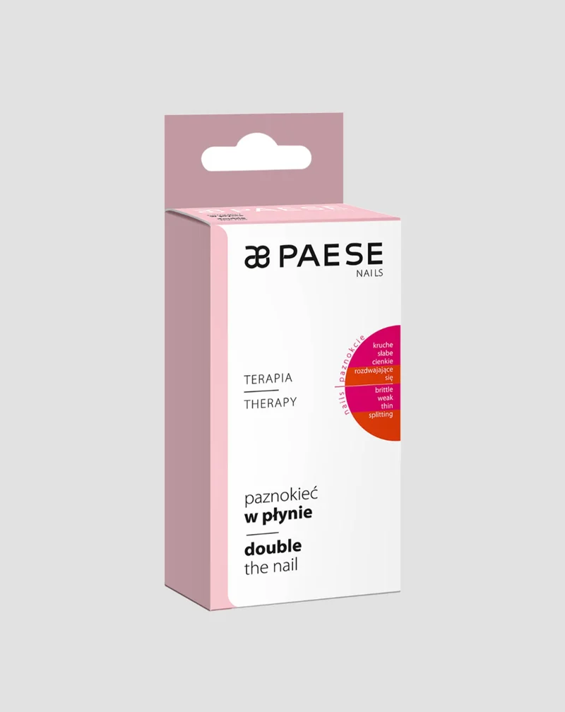 Revitalisant liquide pour les ongles cassants double the nail Paese