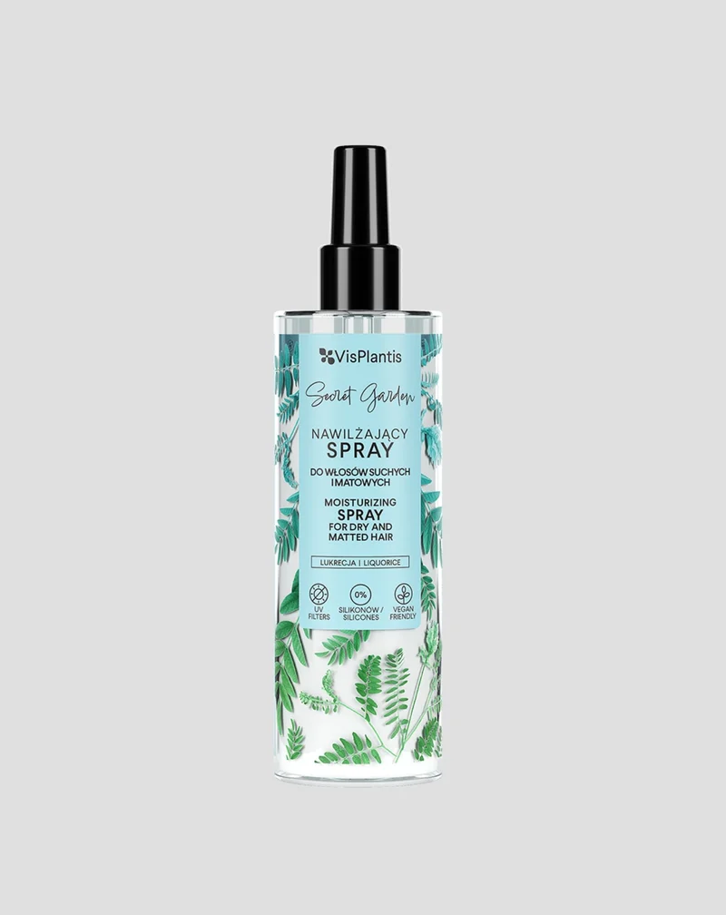 Spray hydratant pour cheveux secs et ternes - réglisse Vis Plantis