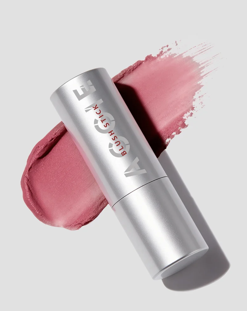 Blush en stick au beurre de karité et à l'huile de ricin pour les femmes de plus de 50 ans Aggie