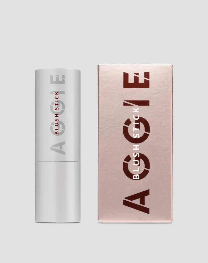 Blush en stick au beurre de karité et à l'huile de ricin pour les femmes de plus de 50 ans Aggie