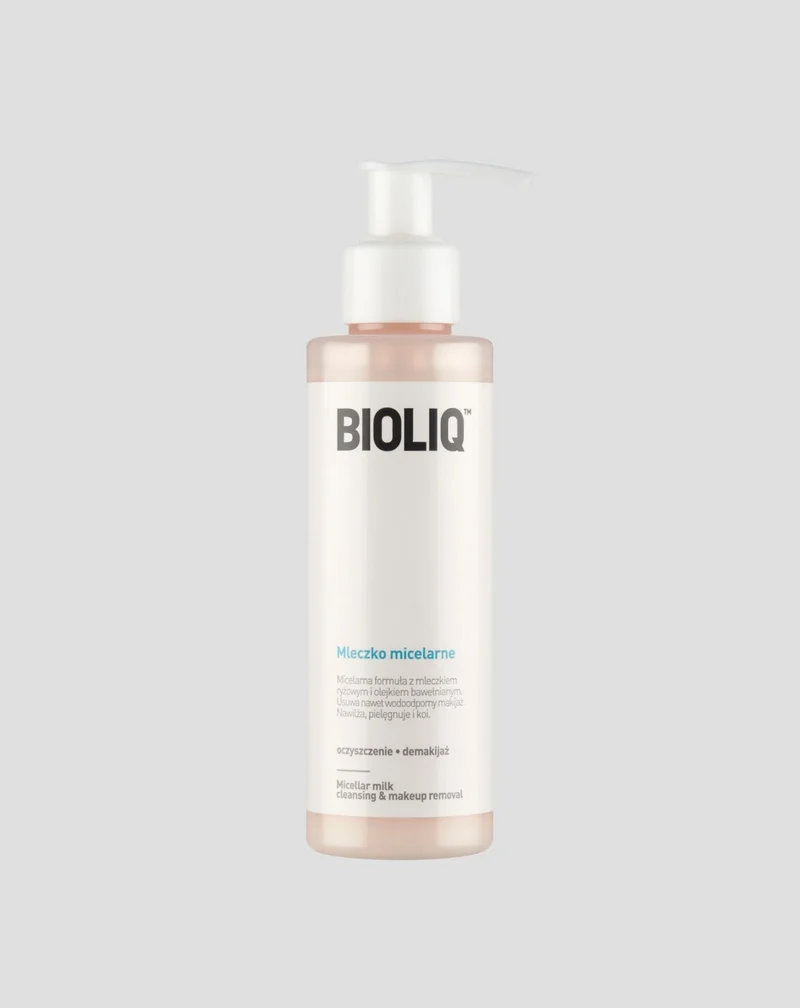Lait micellaire à l’huile de coton et au lait de riz Clean Bioliq