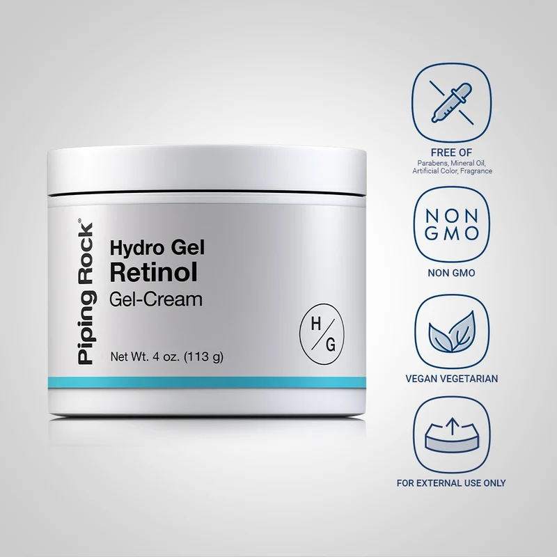 Retinol Gel Cream, 4 oz (113 g) Jar