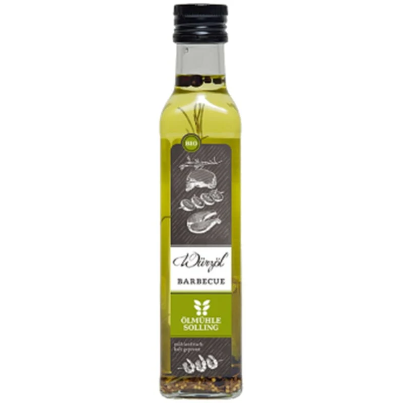 Huile aromatisée pour barbecue bio