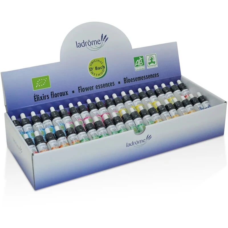 Coffret de fleurs de Bach bio