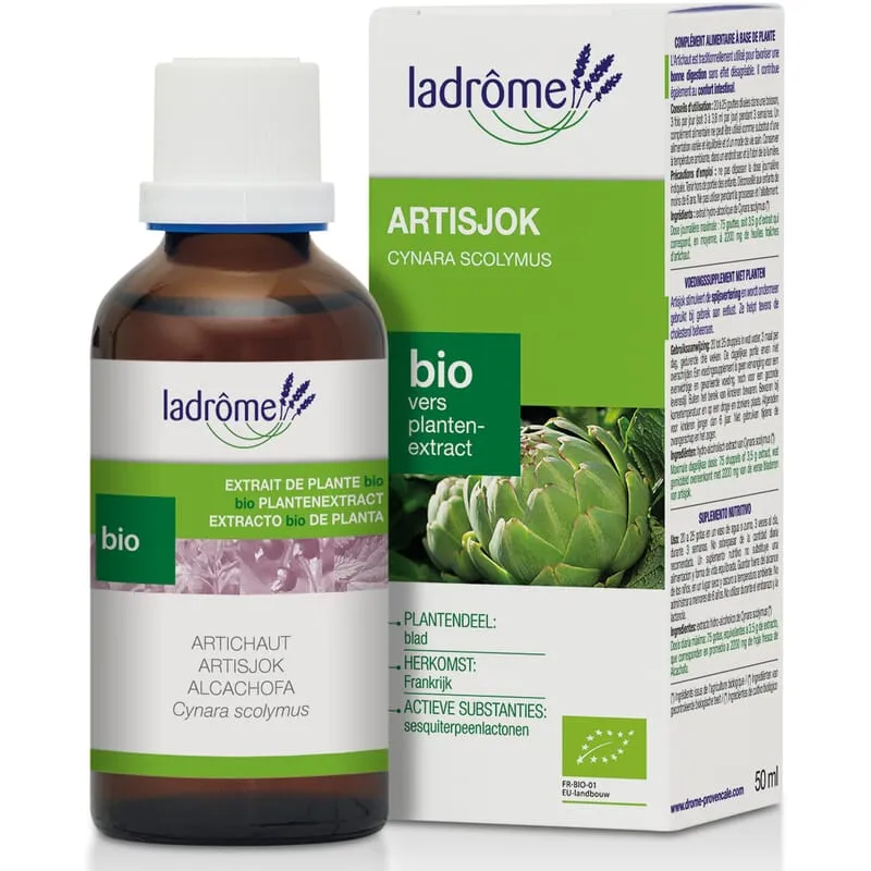 Teinture d'artichauts biologique