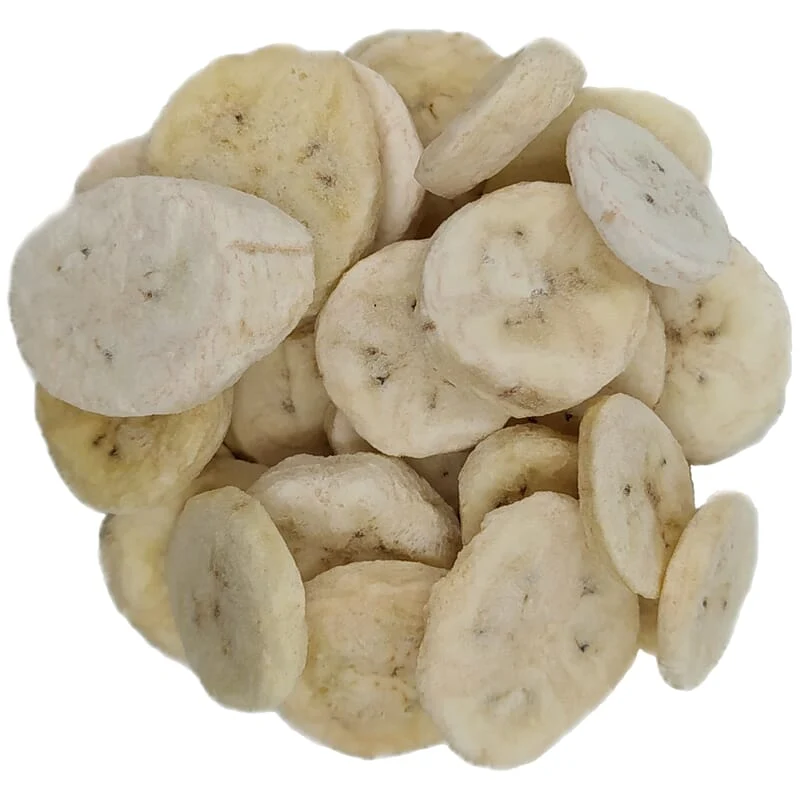 Banane lyophilisée