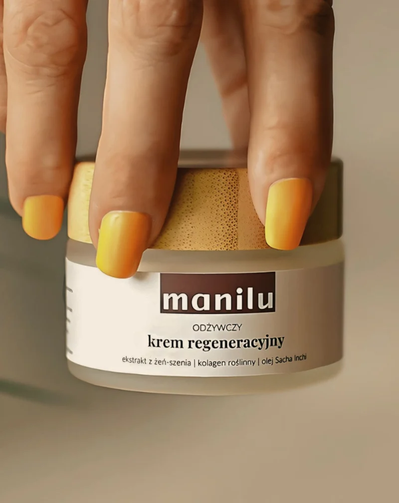 Crème nourrissante et régénérante pour les peaux déshydratées et sèches à l'huile d'argan Manilu