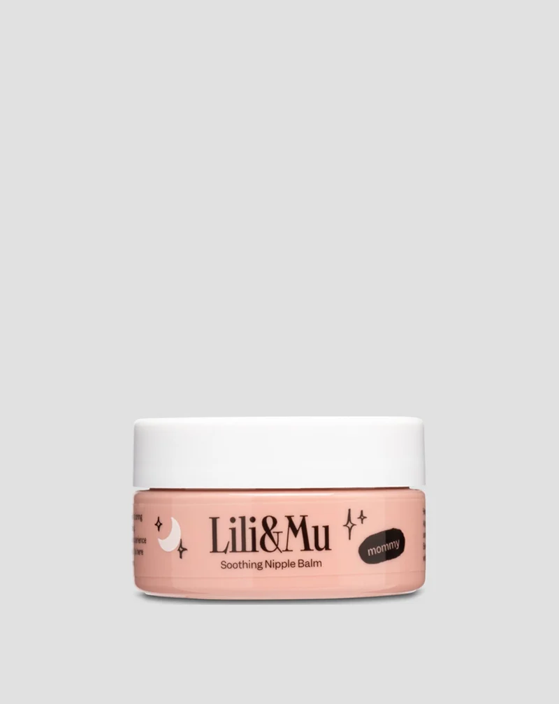 Baume pour mamelons pour femmes enceintes et post-partum au beurre de karité Lili&Mu