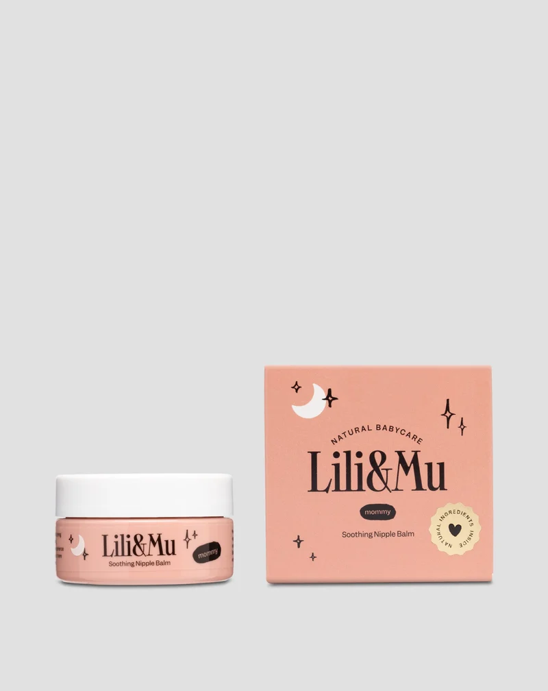 Baume pour mamelons pour femmes enceintes et post-partum au beurre de karité Lili&Mu