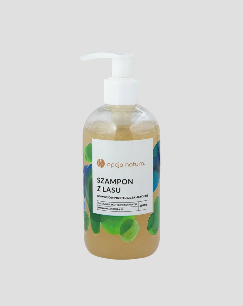 Shampooing forestier pour cheveux gras à l'ortie et à l'aloe vera Opcja Natura