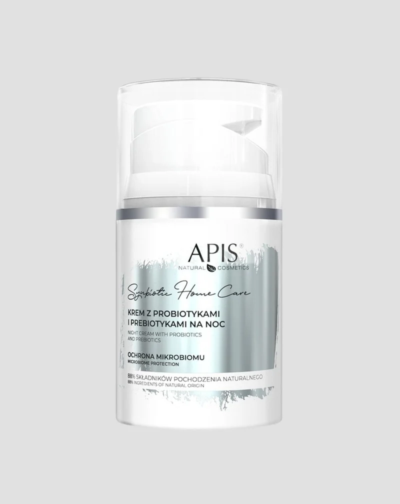 Crème de nuit aux probiotiques et prébiotiques Synbiotic Home Care Apis