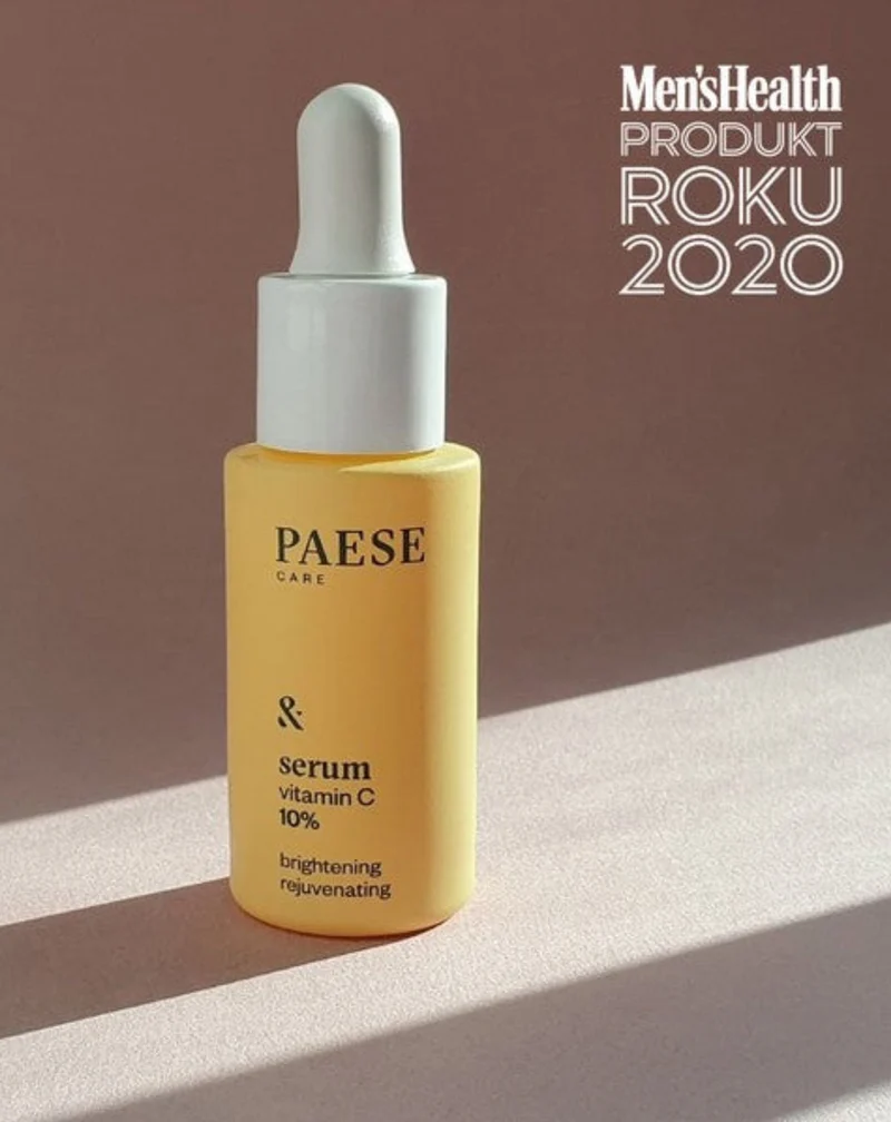 Sérum éclaircissant pour le visage à la vitamine C 10 % pour réduire les rides Paese