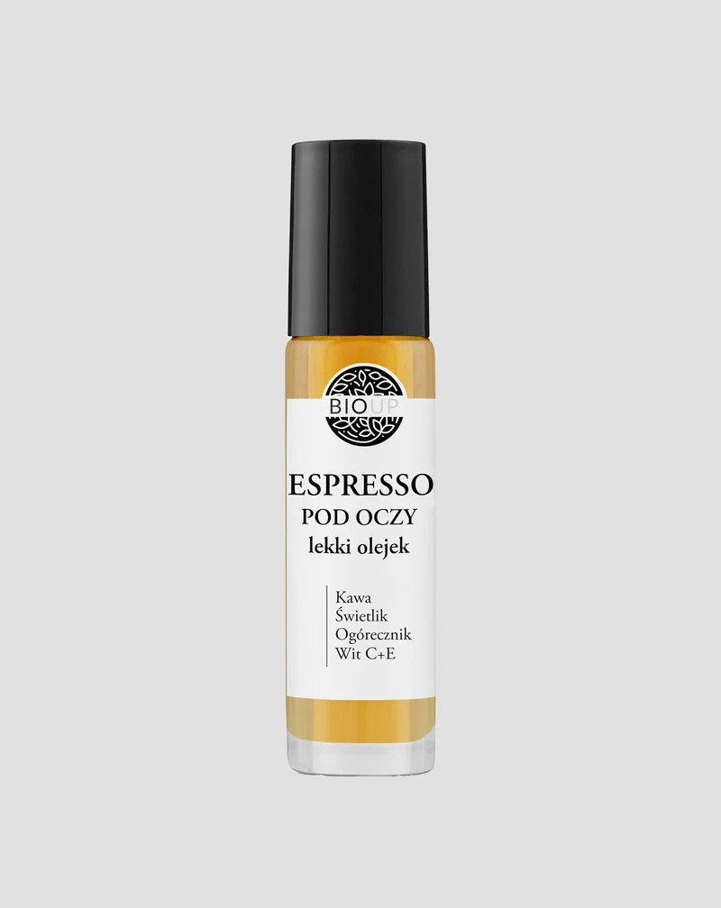 Huile légère anti-âge pour les yeux à l'échinacée et à l'huile de bourrache Espresso BIOUP