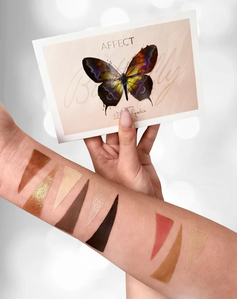 Palette de maquillage Butterfly Makeup fards à joues et bronzants Affect Professional Cosmetics