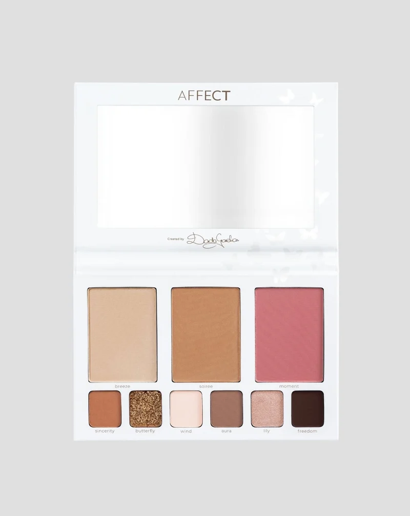 Palette de maquillage Butterfly Makeup fards à joues et bronzants Affect Professional Cosmetics