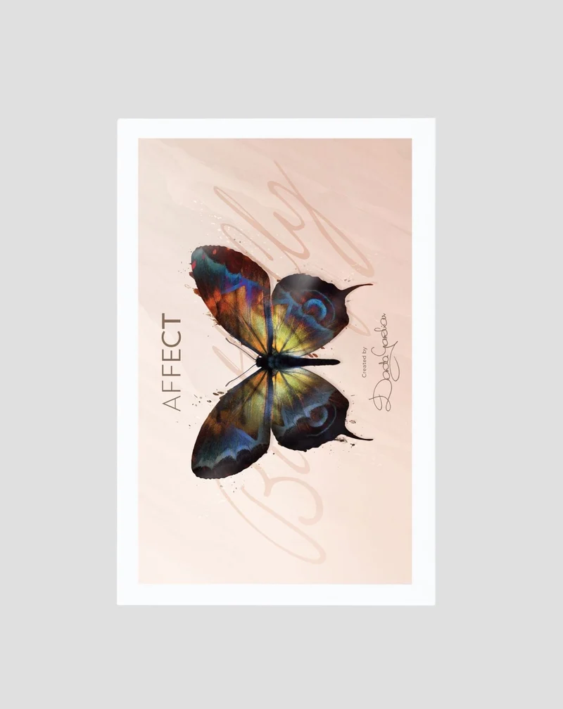 Palette de maquillage Butterfly Makeup fards à joues et bronzants Affect Professional Cosmetics