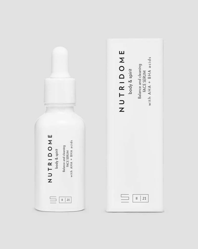 Sérum visage Nutridome aux acides AHA + BHA 30 %