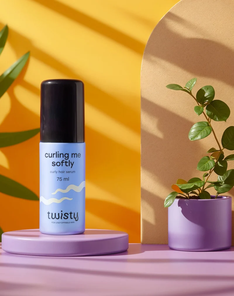 Sérum pour cheveux bouclés, pointes fourchues et anti-frisottis - Twisty