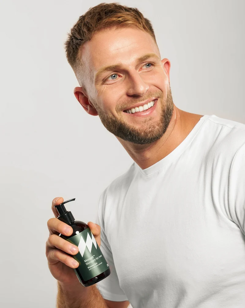 Gel douche homme Monolit à l'aloe vera au parfum de bois de santal