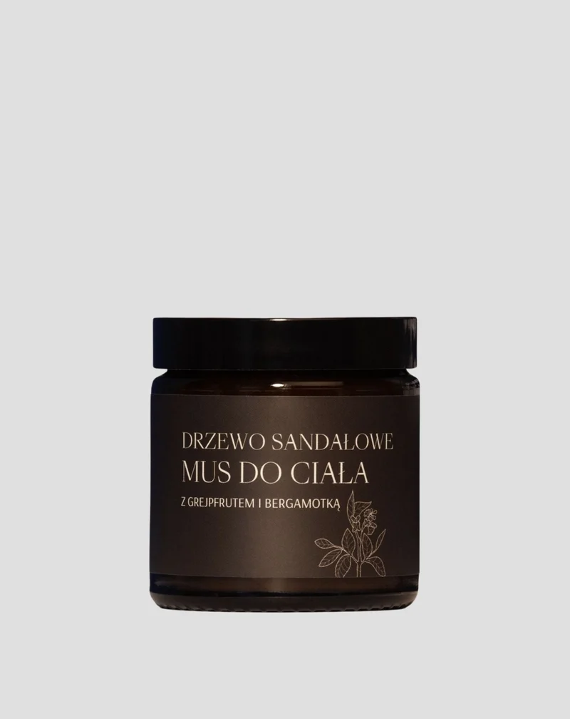 Mousse corporelle au bois de santal, au pamplemousse et à la bergamote MgLife