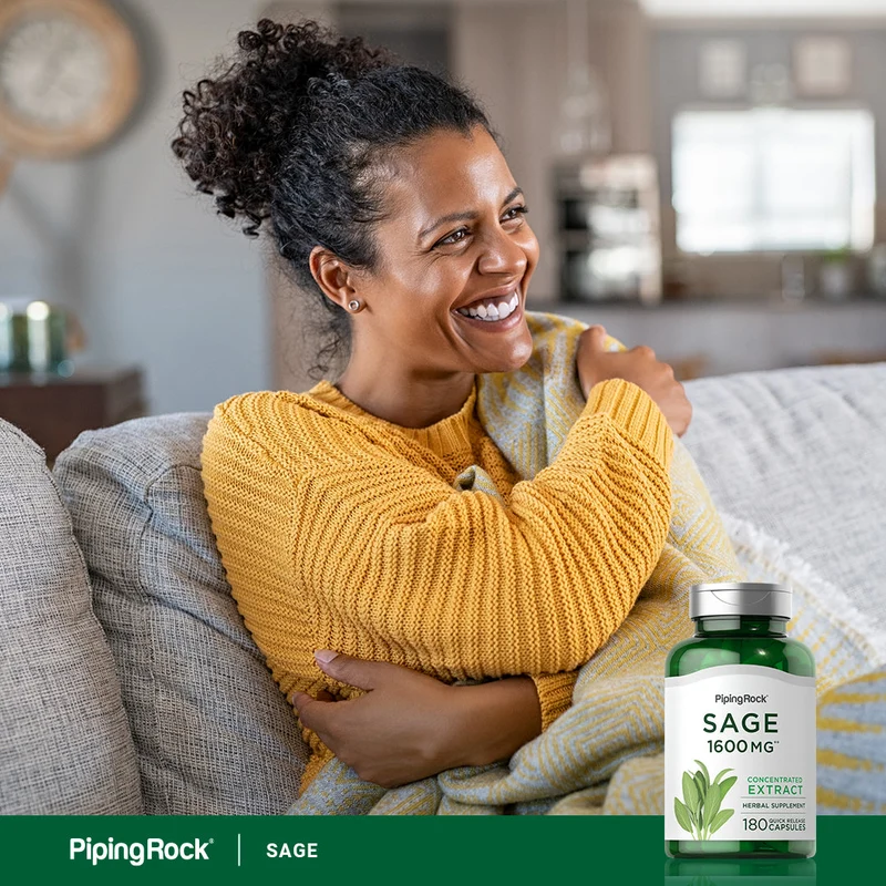 Sage, 1600 mg, 180 Quick Release Capsules, 2 Bottles
