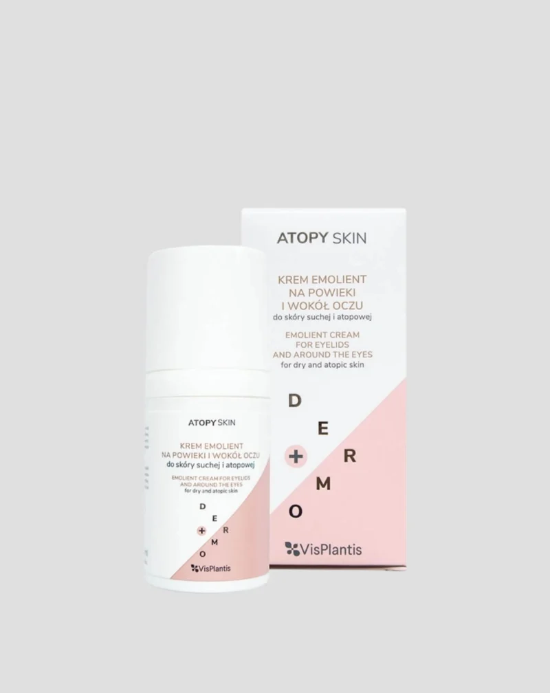 Crème émolliente pour les paupières et autour des yeux pour les peaux sèches et atopiques Atopy Skin Vis Plantis