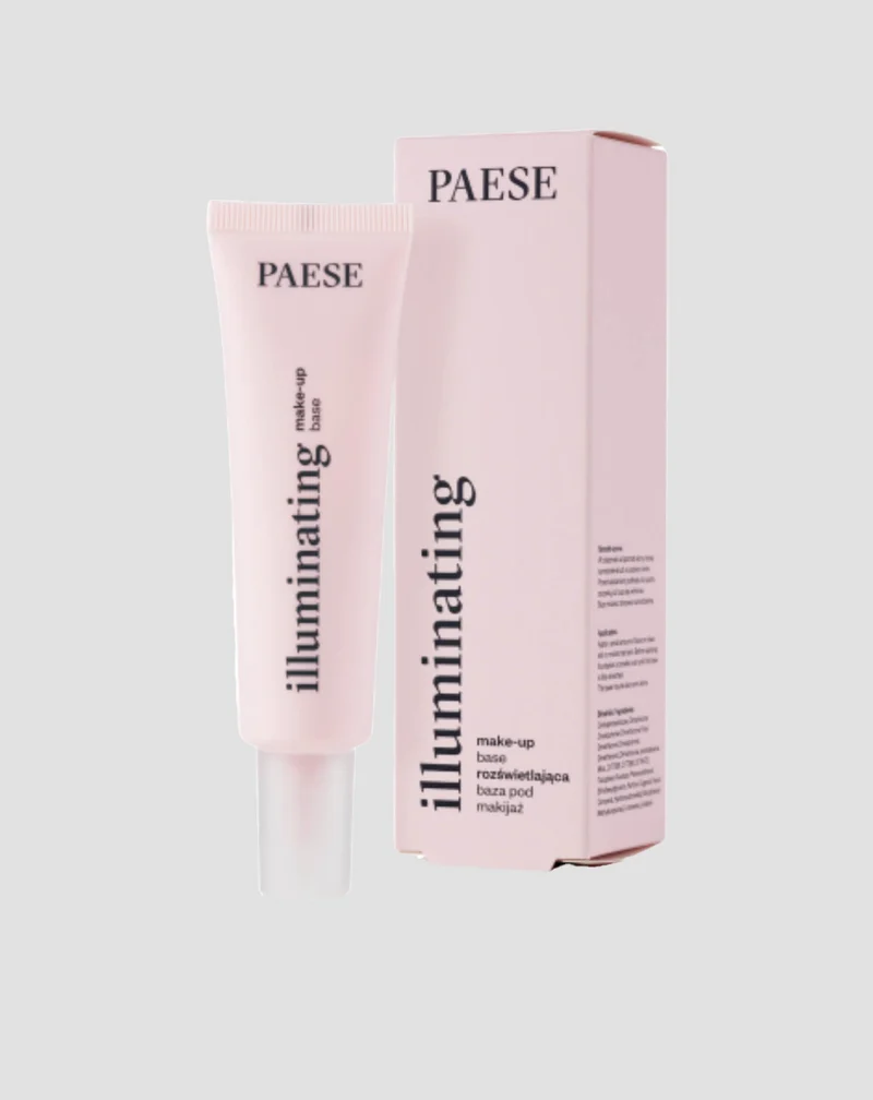 Base de maquillage lumineuse pour les peaux fatiguées et ternes Illuminsting Paese