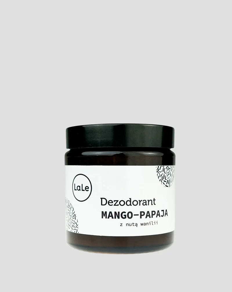 Déodorant bio en crème - Mangue-papaye avec un soupçon de vanille pour une sensation de fraîcheur durable La-Le