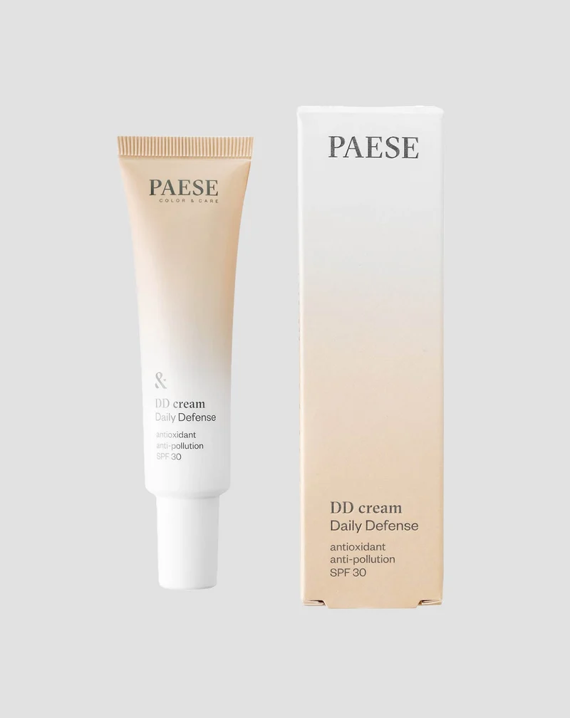 Crème colorante DD avec SPF 30 couleur 2W beige subtilement éclaircissante Paese