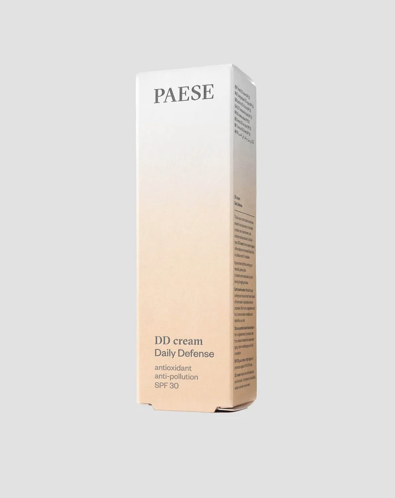 Crème colorante DD avec SPF 30 couleur 2W beige subtilement éclaircissante Paese