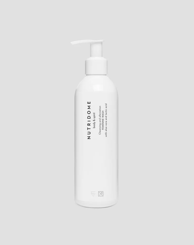 Lotion d'hygiène intime Nutridome à l'aloe vera et à l'acide lactique